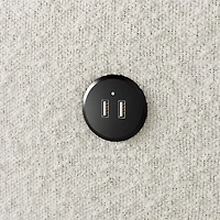 Fauteuil coulissant inclinable Timeless de Storkcraft avec port de chargement USB - Bouclé ivoire