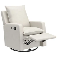 Storkcraft Timeless Recliner Glider with USB Charging Port - Ivory