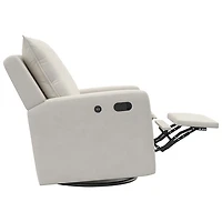 Storkcraft Timeless Recliner Glider with USB Charging Port - Ivory
