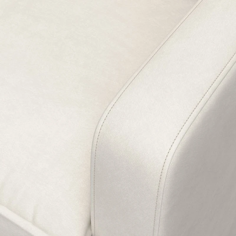 Storkcraft Timeless Recliner Glider with USB Charging Port - Ivory