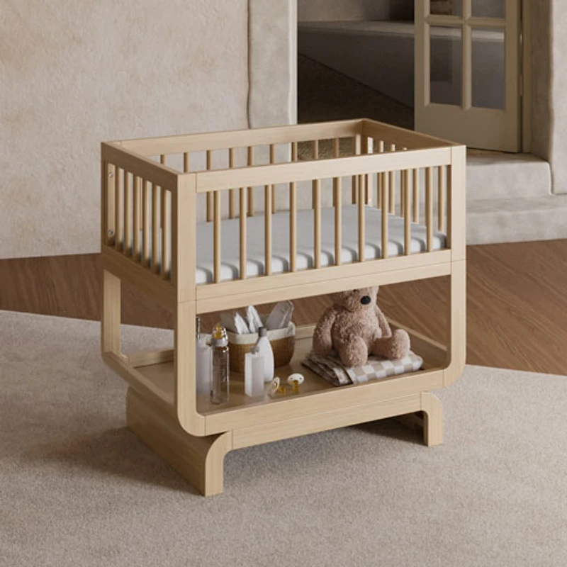Berceau convertible de luxe 3-en-1 Santorini de Storkcraft - Bois flotté
