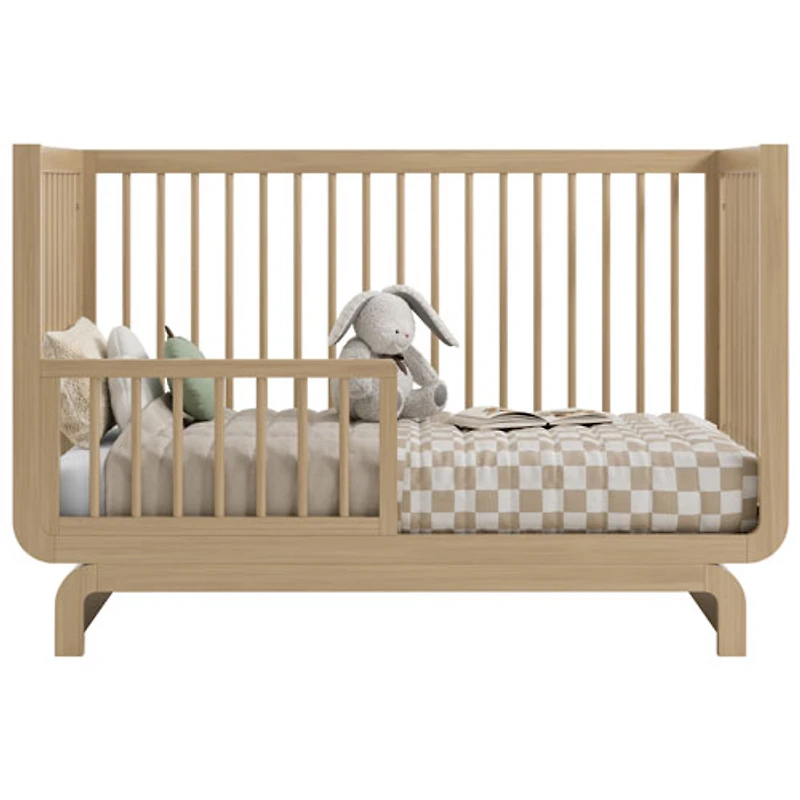 Lit de bébé convertible 5-en-1 de luxe Santorini de Storkcraft - Bois flotté
