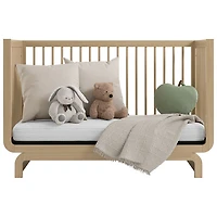 Lit de bébé convertible 5-en-1 de luxe Santorini de Storkcraft - Bois flotté