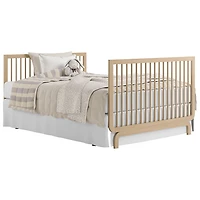Lit de bébé convertible 5-en-1 de luxe Santorini de Storkcraft - Bois flotté