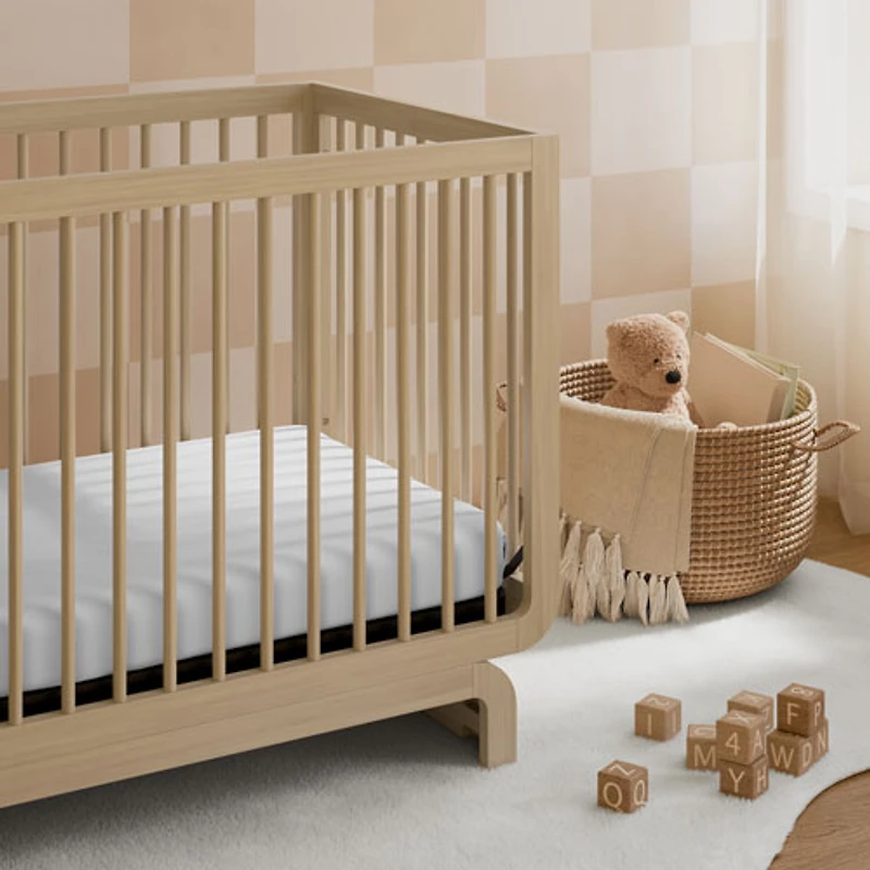 Lit de bébé convertible 5-en-1 de luxe Santorini de Storkcraft - Bois flotté