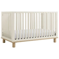 Lit de bébé convertible 3-en-1 de luxe Sicily de Storkcraft avec tiroir - Avoine givrée et bois flotté