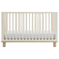 Lit de bébé convertible 3-en-1 de luxe Sicily de Storkcraft avec tiroir - Avoine givrée et bois flotté