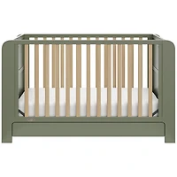 Lit de bébé convertible 4-en-1 Read-with-Me de Graco - Olive et bois flotté