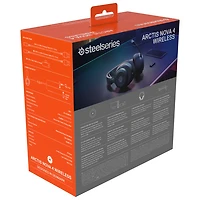 Casque de jeu sans fil Arctis Nova 4X de SteelSeries - Noir