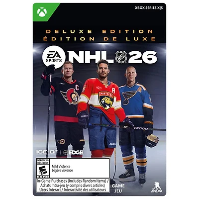 NHL 26 Deluxe Edition (Xbox Series X|S) - Digital Download
