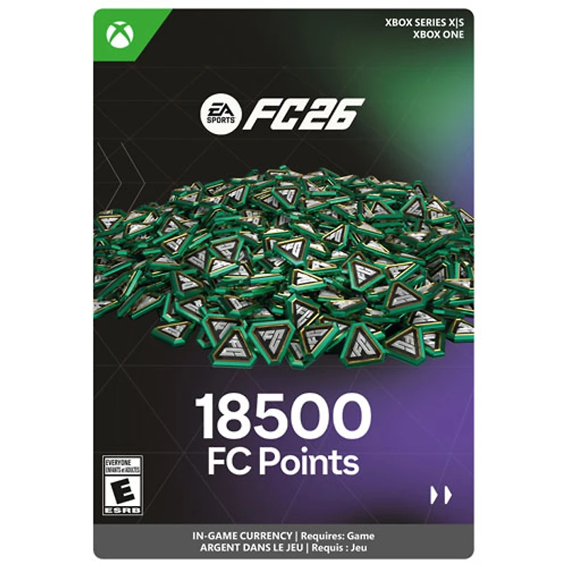 EA Sports FC 26 - 18500 FC Points (Xbox Series X|S/Xbox One) - Digital Download