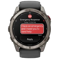 Garmin fēnix 8 Pro 51mm Sapphire AMOLED LTE + GPS Multisport Smartwatch - Titanium/Graphite/Black