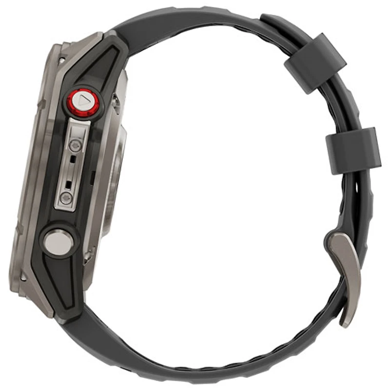 Garmin fēnix 8 Pro 51mm Sapphire AMOLED LTE + GPS Multisport Smartwatch - Titanium/Graphite/Black