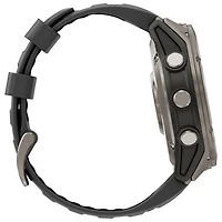 Garmin fēnix 8 Pro 51mm Sapphire AMOLED LTE + GPS Multisport Smartwatch - Titanium/Graphite/Black