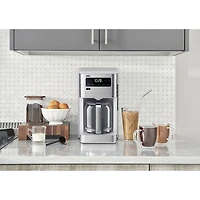 Braun PureFlavor Coffee Maker - 14-Cup - Stainless Steel/White
