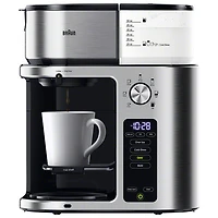 Braun MultiServe Plus Drip Coffee Maker - 10-Cup - Stainless Steel