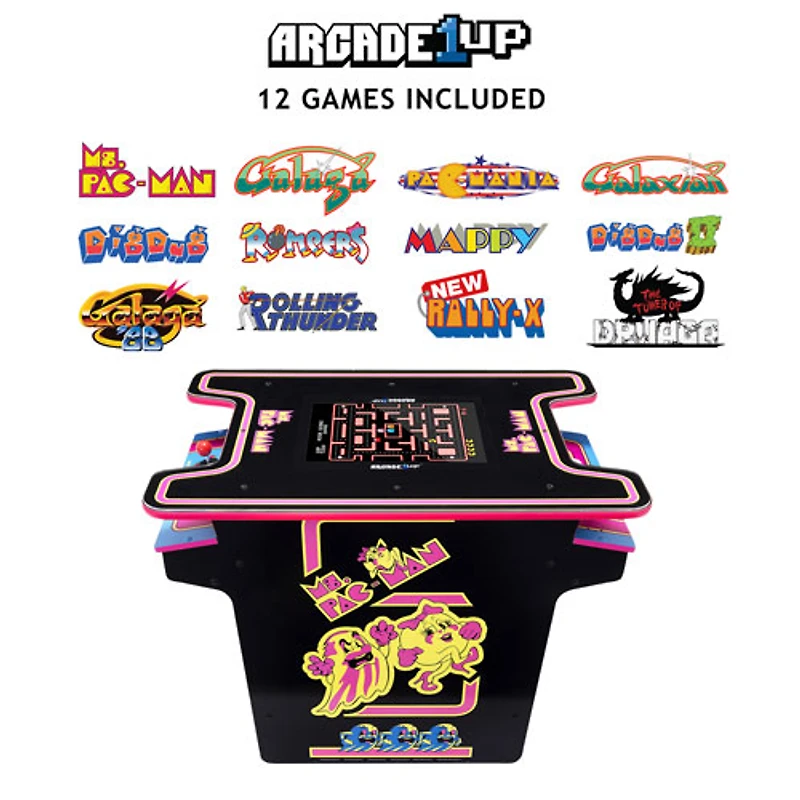 Arcade1Up Ms.PAC-MAN Head-to-Head Arcade Machine
