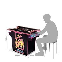 Arcade1Up Ms.PAC-MAN Head-to-Head Arcade Machine