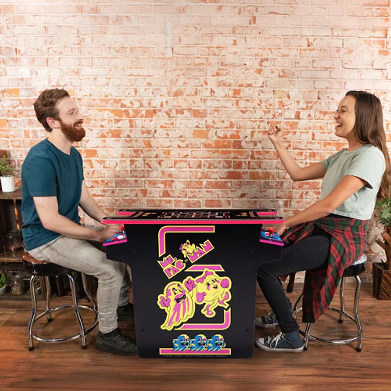 Arcade1Up Ms.PAC-MAN Head-to-Head Arcade Machine