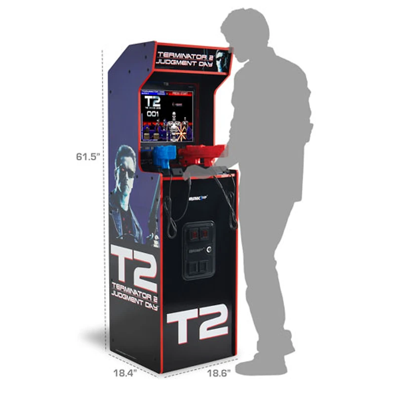 Arcade1Up Terminator 2 Deluxe Arcade Machine