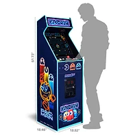 Borne d'arcade de luxe PAC-MAN d'Arcade1Up