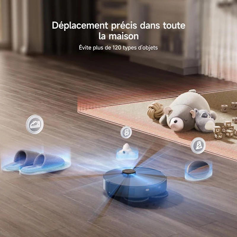 Dreame X40 Ultra Auto-Empty Robot Vacuum & Mop - Black