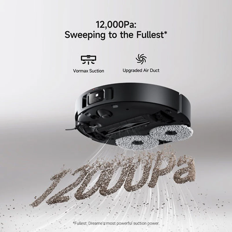 Dreame X40 Ultra Auto-Empty Robot Vacuum & Mop - Black