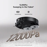 Dreame X40 Ultra Auto-Empty Robot Vacuum & Mop - Black