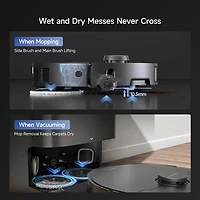 Dreame X40 Ultra Auto-Empty Robot Vacuum & Mop - Black