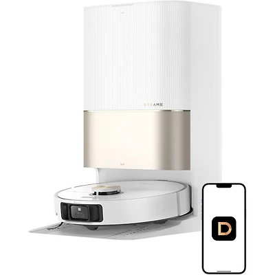 Dreame X40 Ultra Auto-Empty Robot Vacuum & Mop - White