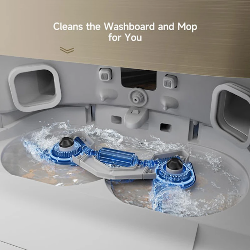 Dreame X40 Ultra Auto-Empty Robot Vacuum & Mop - White