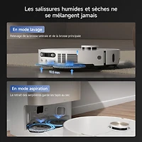 Dreame X40 Ultra Auto-Empty Robot Vacuum & Mop - White