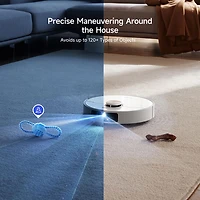 Dreame X40 Ultra Auto-Empty Robot Vacuum & Mop - White