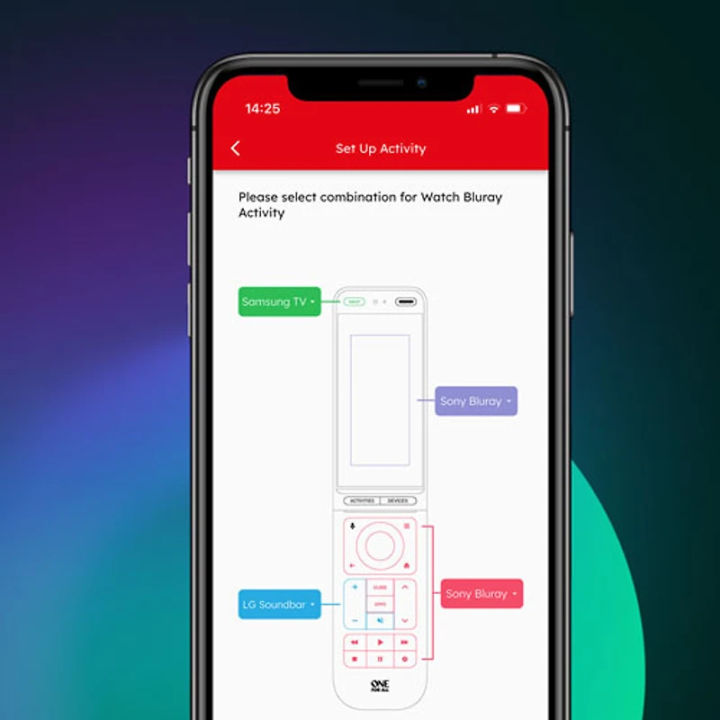 Télécommande 12 appareils Smart Control Pro Touch de One For All