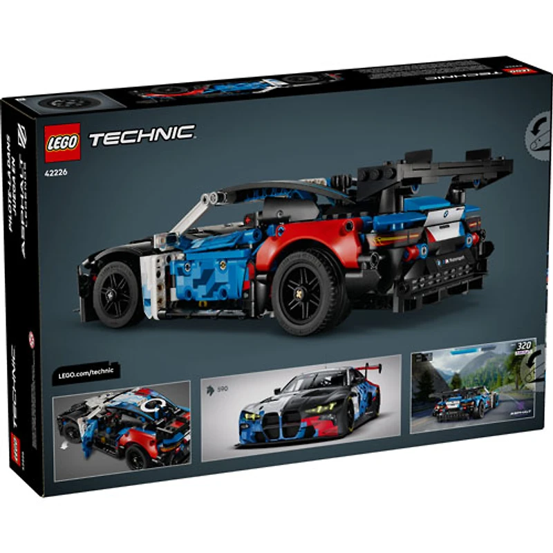 LEGO Technic : La voiture de course BMW M4 GT3 EVO, 747 pièces (42226)