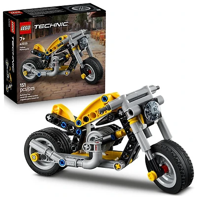 LEGO Technic : La moto jaune - 151 pièces (42225)