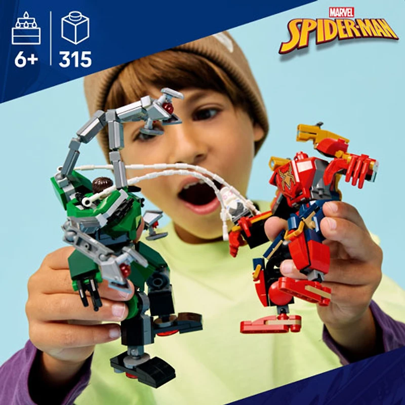 LEGO Super Heroes Marvel: Mech Battle: Spider-Man vs. Doc Ock - 315 Pieces (76338)