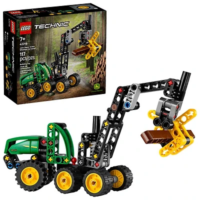 LEGO Technic : L'abatteuse-façonneuse à roues John Deere 1470H, 117 pièces (42218)