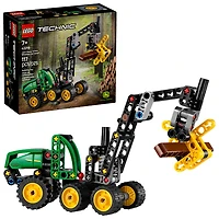 LEGO Technic : L'abatteuse-façonneuse à roues John Deere 1470H, 117 pièces (42218)