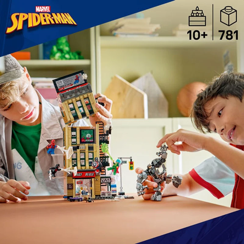 LEGO Marvel: Spider-Man vs. Mysterio: The Daily Bugle - 781 Pieces (76342)