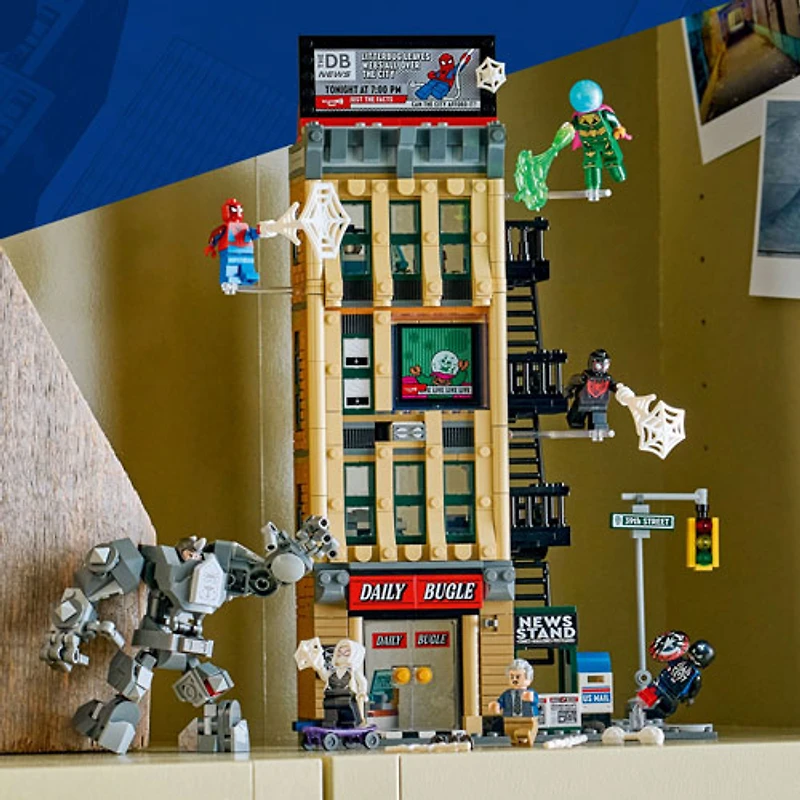 LEGO Marvel: Spider-Man vs. Mysterio: The Daily Bugle - 781 Pieces (76342)