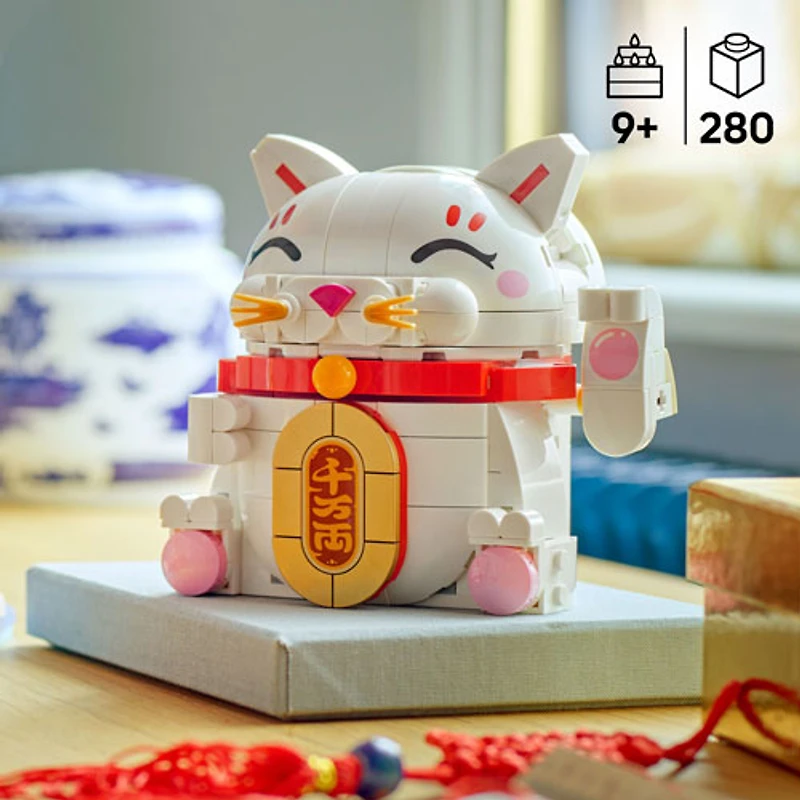 LEGO Iconic : Chat porte-bonheur - 280 pièces (40813)