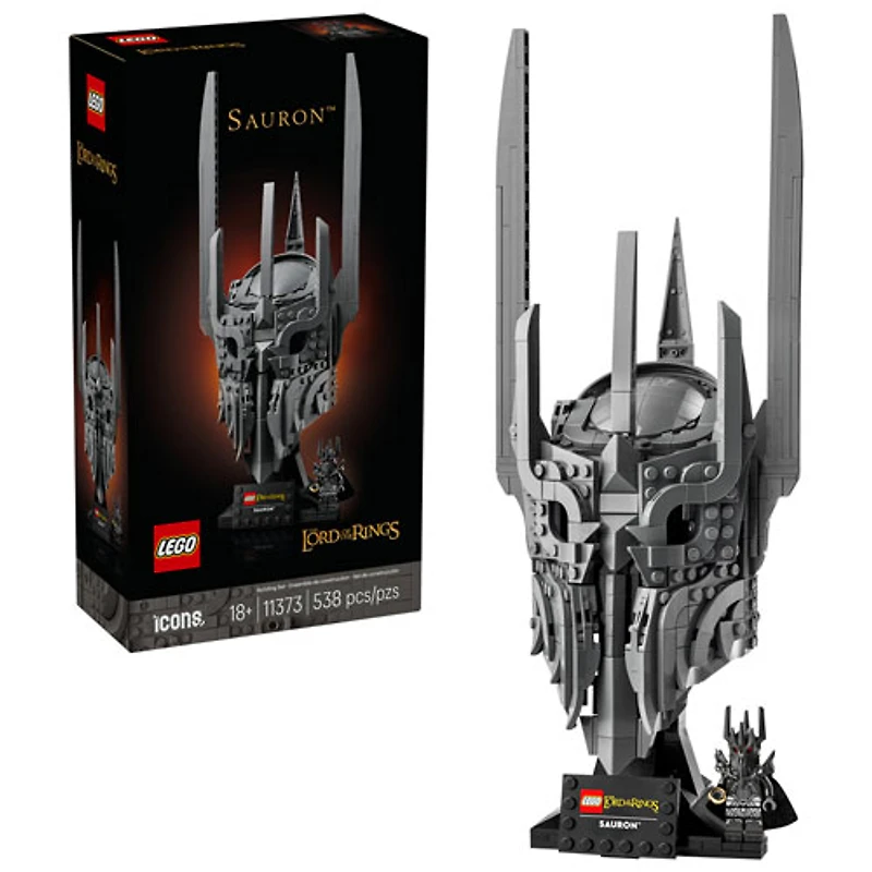 LEGO Icons The Lord of the Rings: Sauron's Helmet - 538 Pieces (11373)