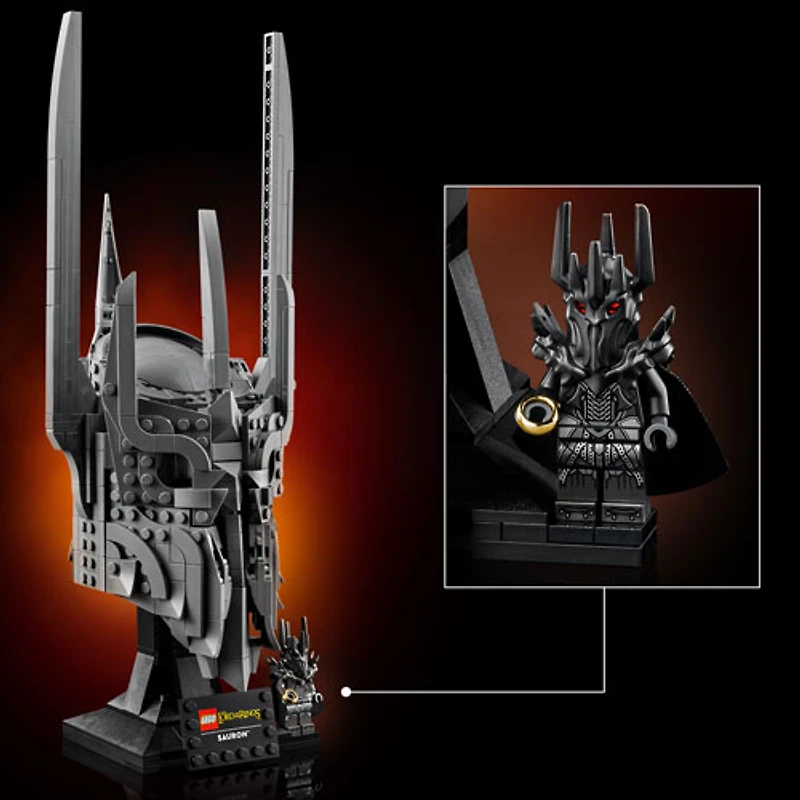 LEGO Icons The Lord of the Rings: Sauron's Helmet - 538 Pieces (11373)
