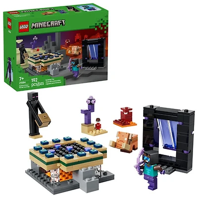 LEGO Minecraft : Le portail vers le Nether et l'End - 192 pièces (21584)
