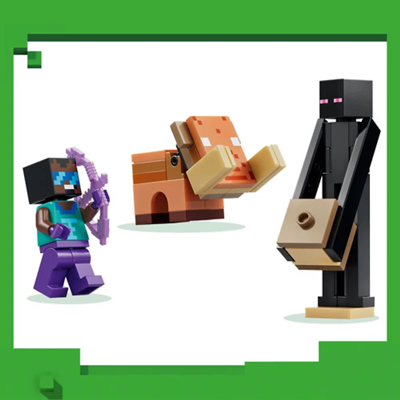 LEGO Minecraft : Le portail vers le Nether et l'End - 192 pièces (21584)