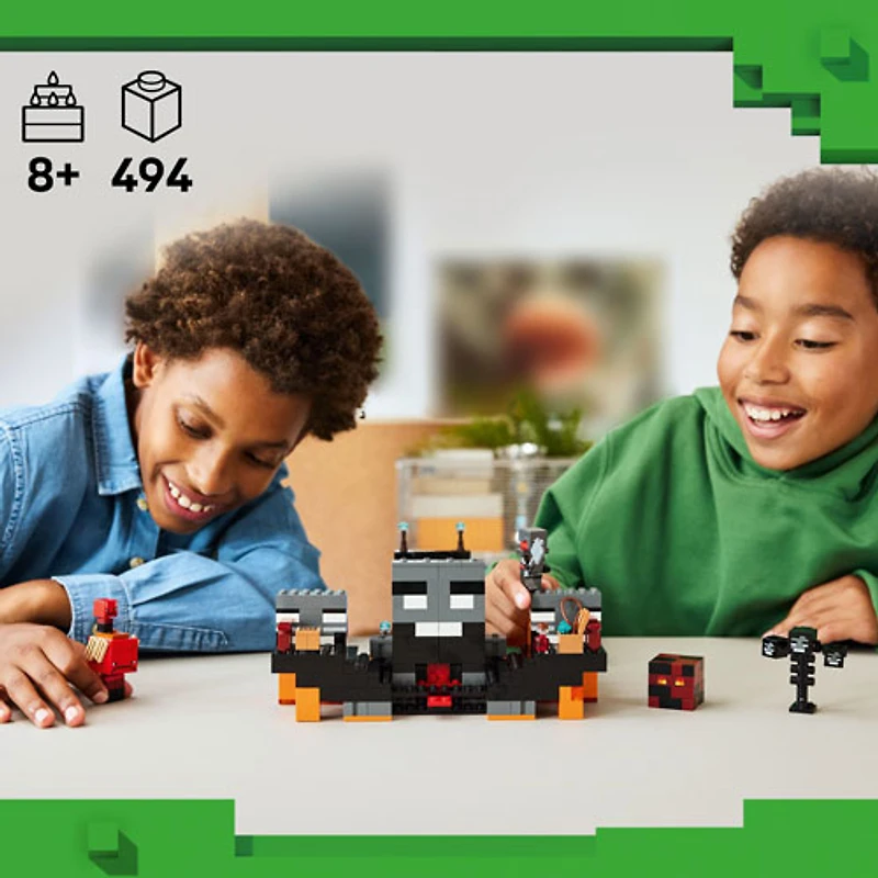 LEGO Minecraft : La bataille des Withers - 494 pièces (21590)