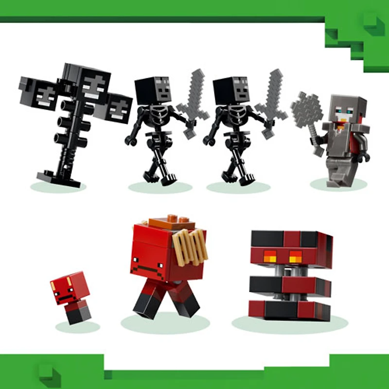 LEGO Minecraft : La bataille des Withers - 494 pièces (21590)