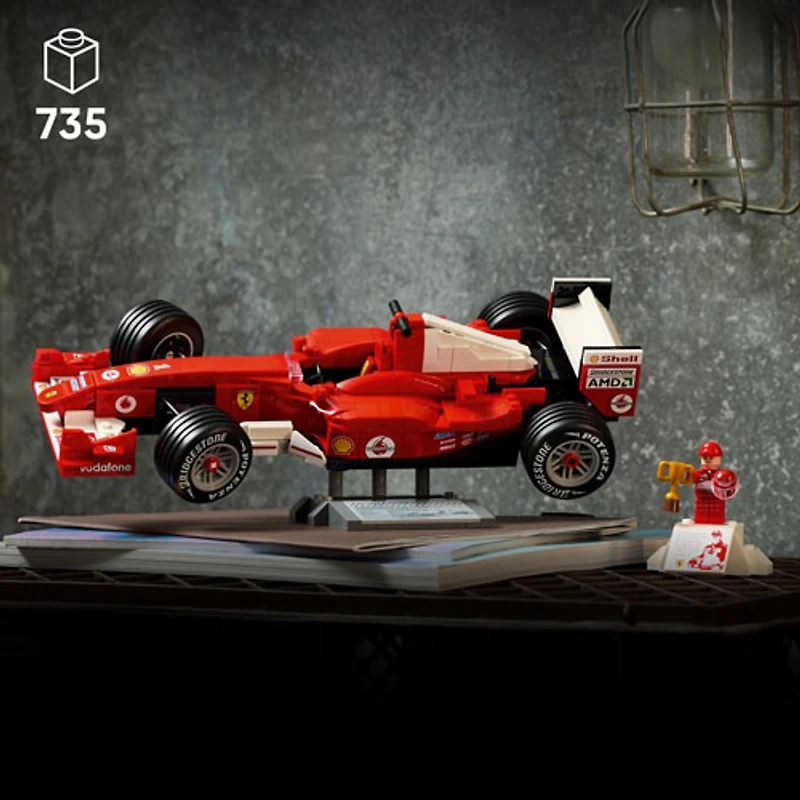 LEGO Icons: Ferrari F2004 & Michael Schumacher - 735 Pieces (11375)