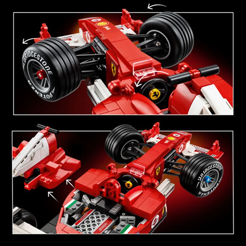 LEGO Icons: Ferrari F2004 & Michael Schumacher - 735 Pieces (11375)